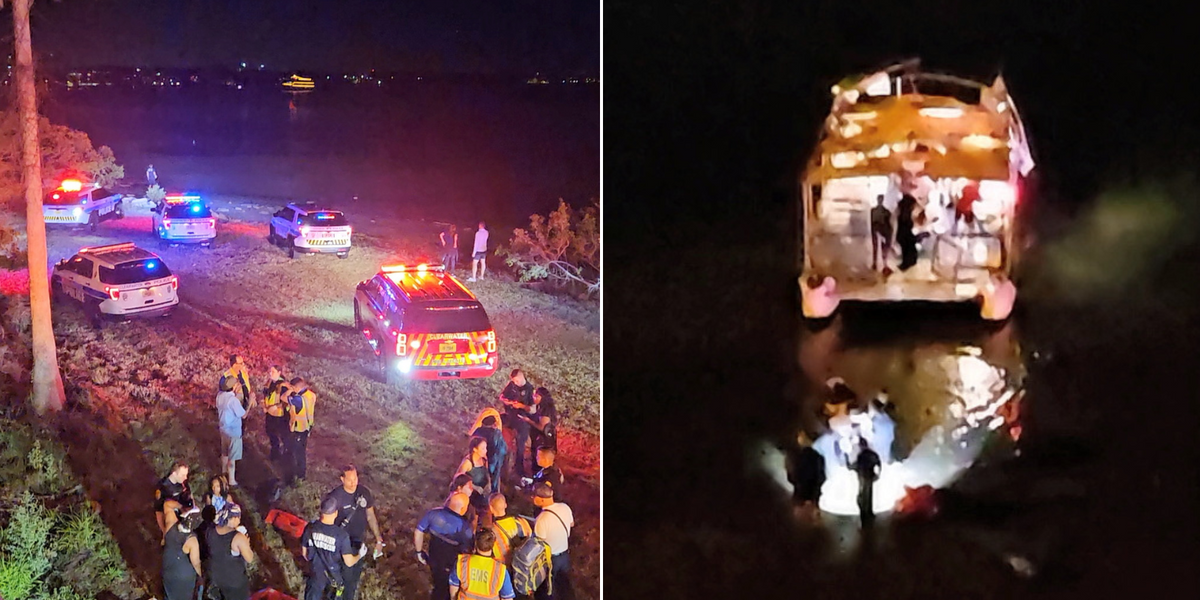 NextImg:At least one person dead and dozens more injured as private boat crashes into ferry in horror accident