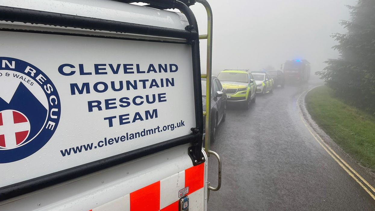 Cleveland Mountain Rescue team