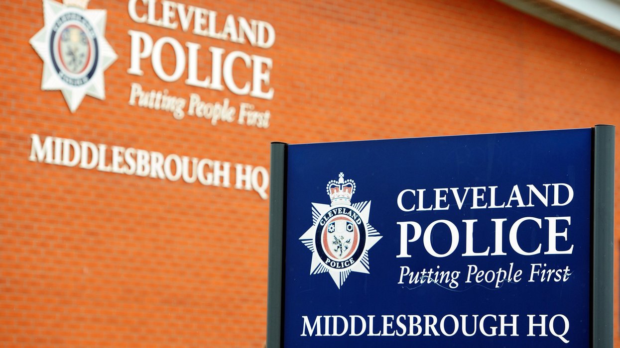 Cleveland Police sign