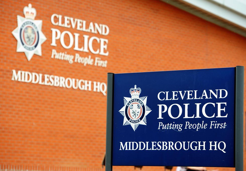 Cleveland Police sign