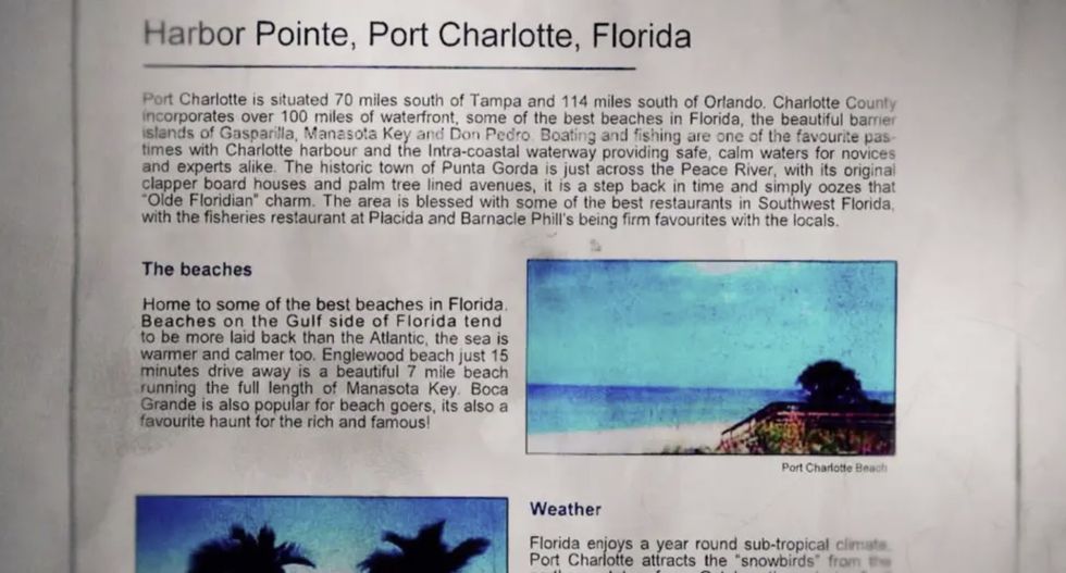 Clients were told they could expect their property investments in Charlotte Harbor could achieve a return of up to 20 per cent in a year