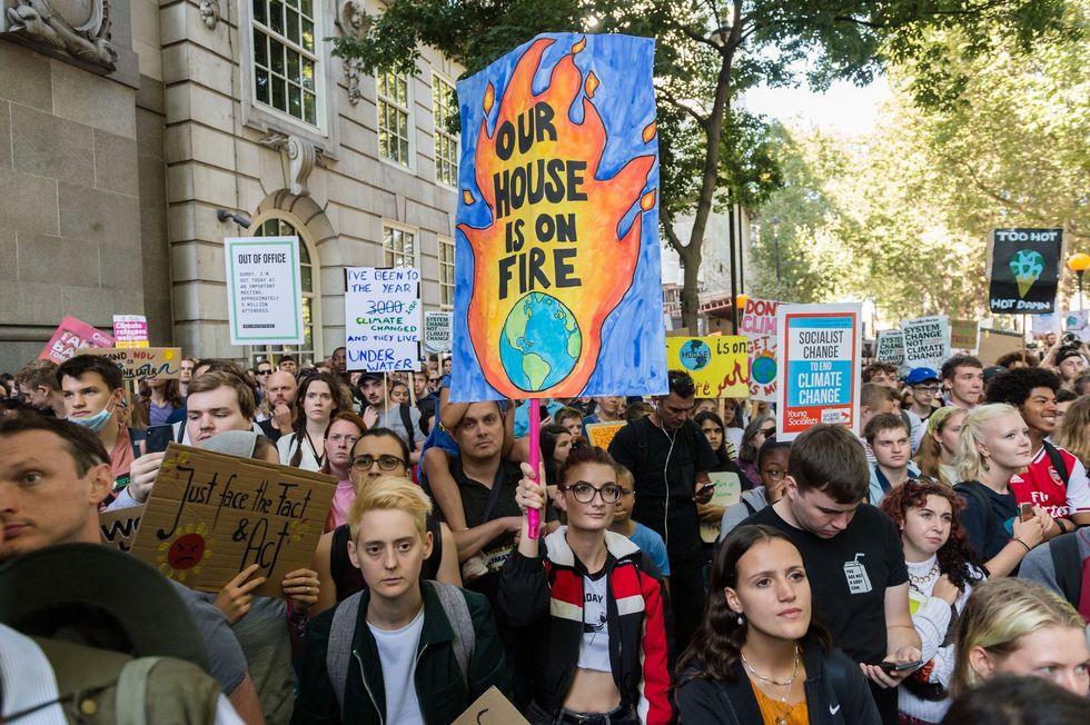 Climate protesters