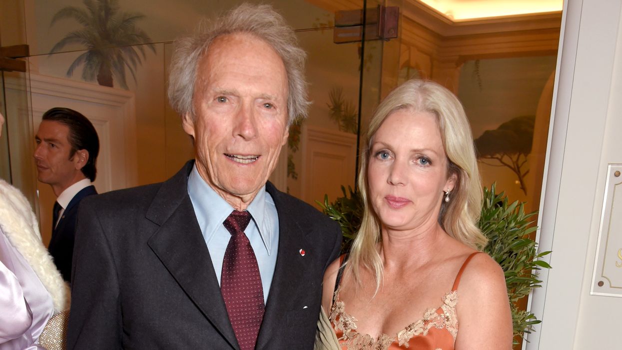 Clint Eastwood and Christina Sandera