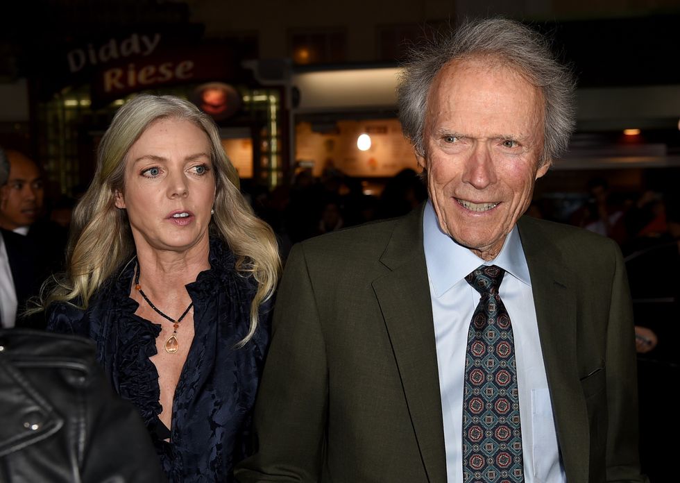 Clint Eastwood and Christina Sandera