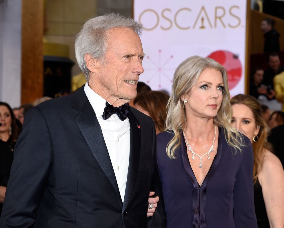 Clint Eastwood and Christina Sandera