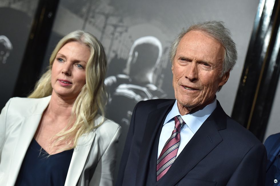 Clint Eastwood and Christina Sandera