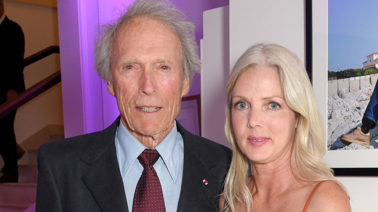 Clint Eastwood's partner Christina Sandera