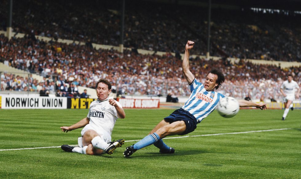 Clive Allen and Trevor Peake