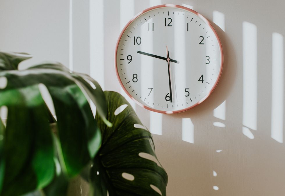 clock on the wall