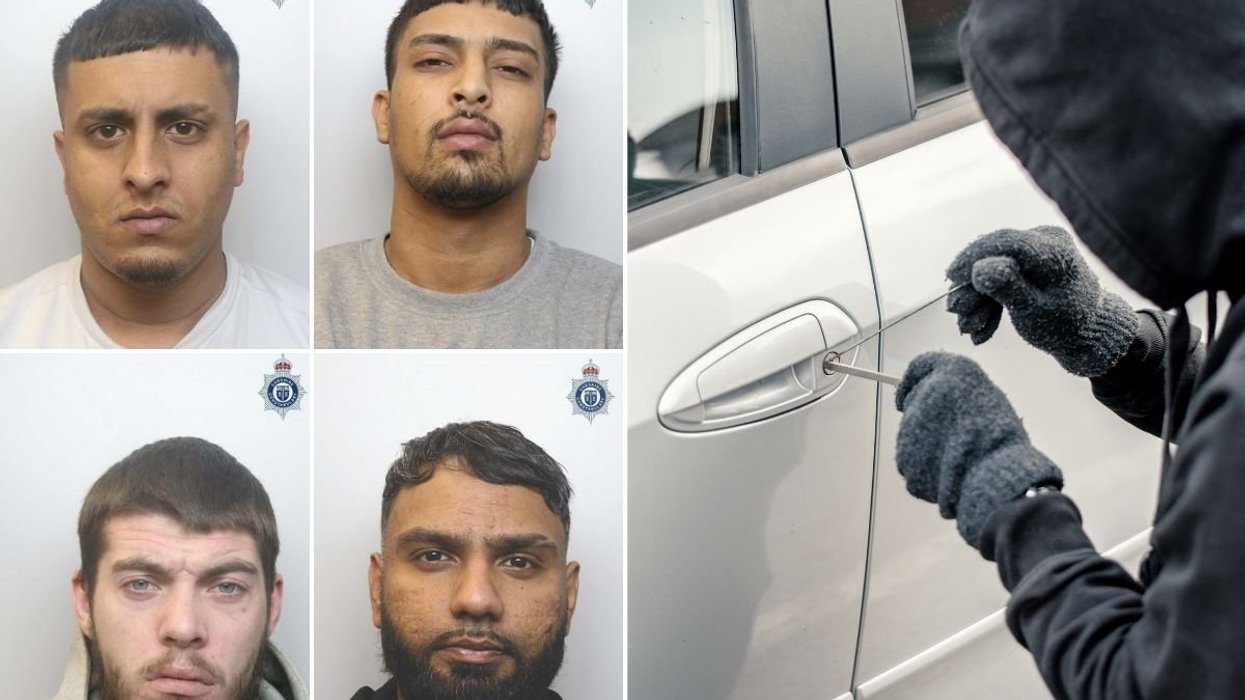 (Clockwise from top left) Asad Ali, Hassan Ali, Mohammed Haroon and