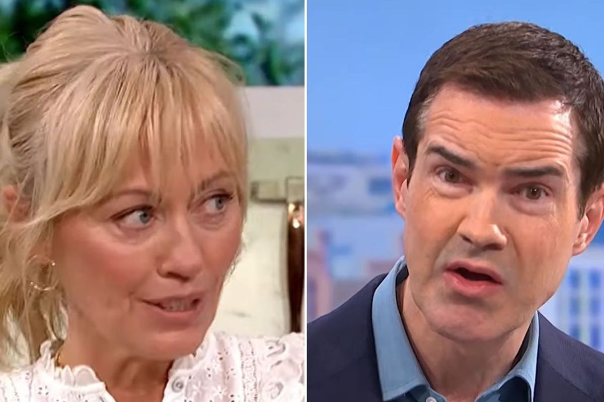 Clodagh McKenna and Jimmy Carr