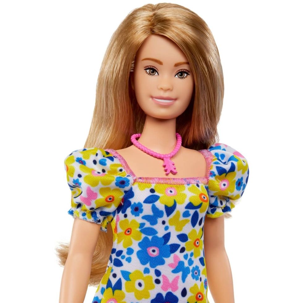 Close up of a Barbie
