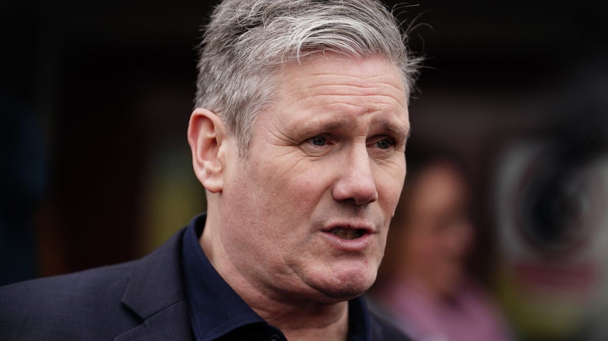 Close up of Keir Starmer