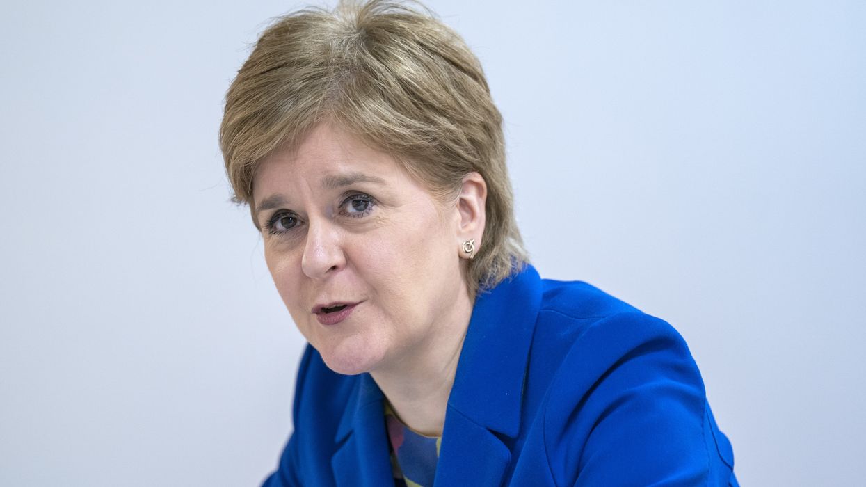 Close up of Nicola Sturgeon