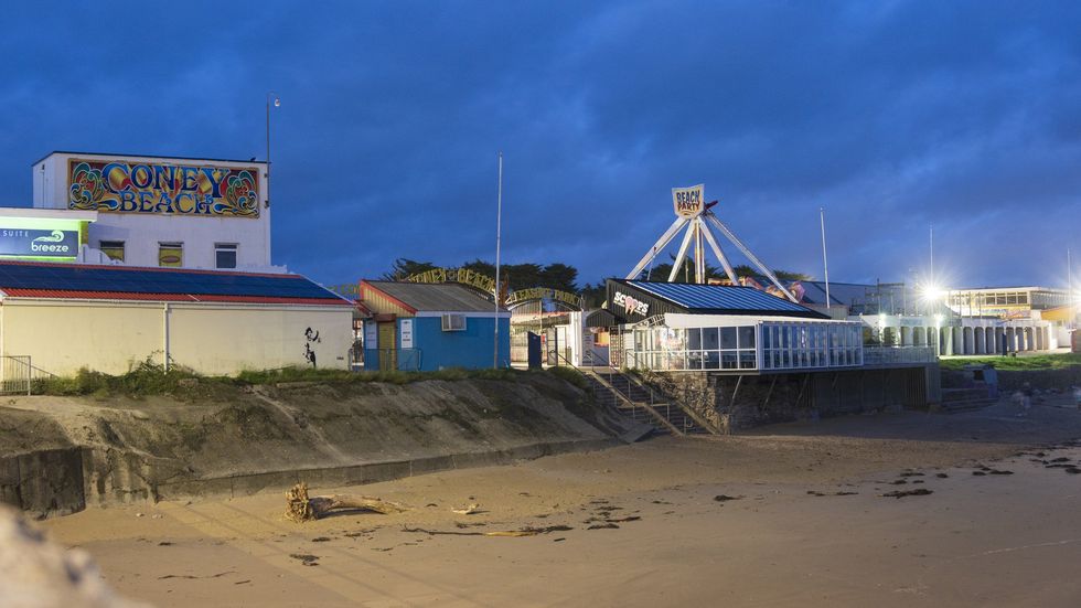 Closed Coney Beach Porthcawl Funfair