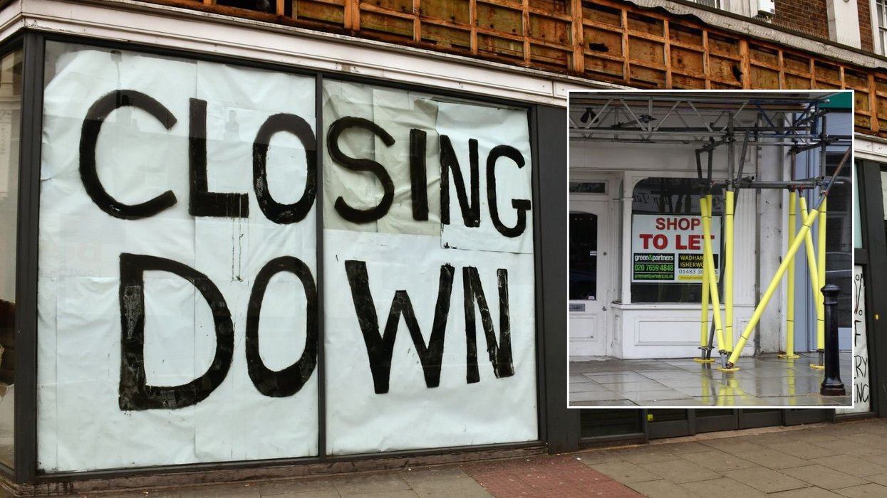 Closing down
