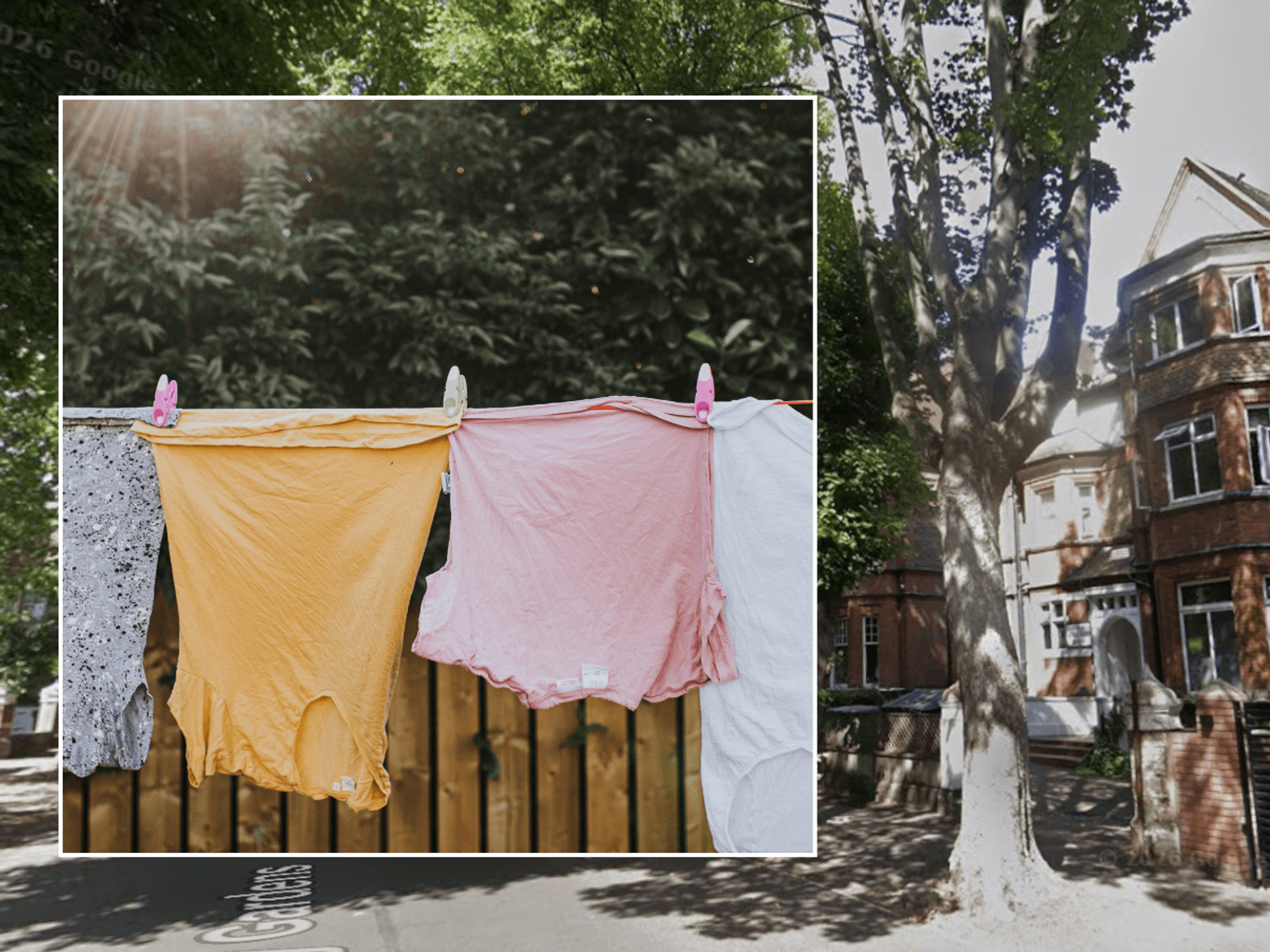 Clothesline; Strathway Gardens