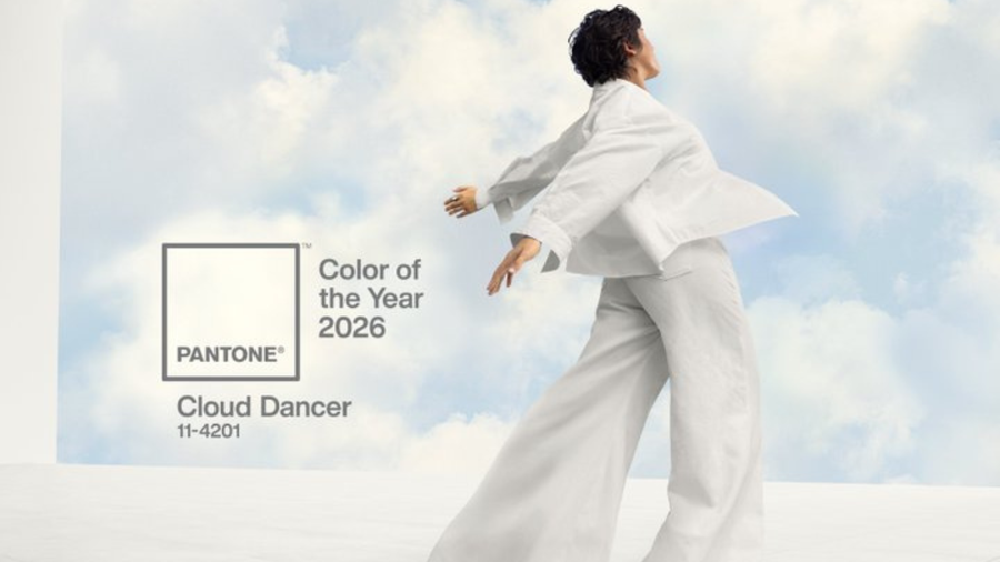 Cloud Dancer wins Colour of the Year 2026