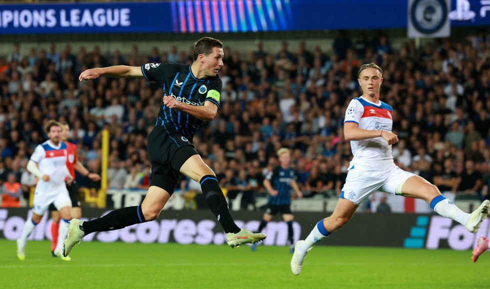 Club Brugge put Rangers to the sword in the Champions League