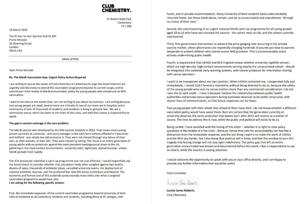 CARTA DE QUÍMICA DO CLUBE