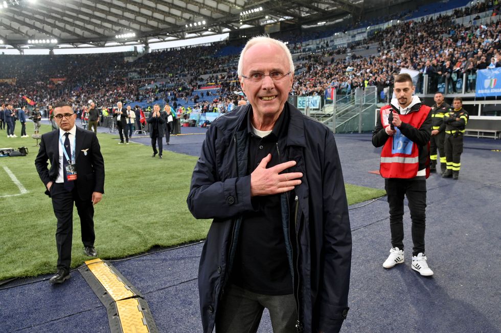Clubs have paid tribute to Sven Goran Eriksson in recent months