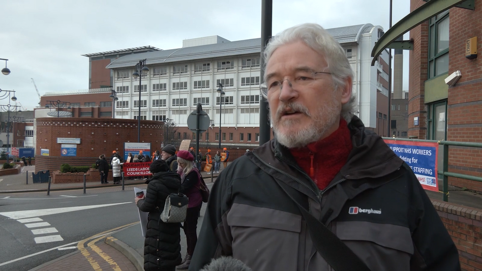 Co-Chair of Keep Our NHS Public, John Puntis