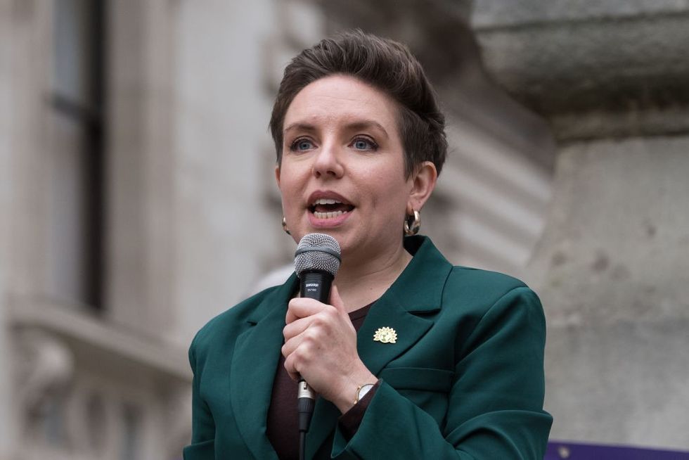 Co-leader of the Green Party of England and Wales Carla Denyer\u200b