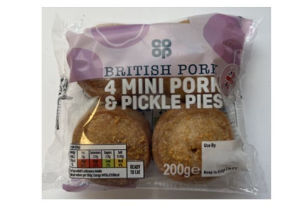 Co-op 4 Mini Pork & Pickle Pies
