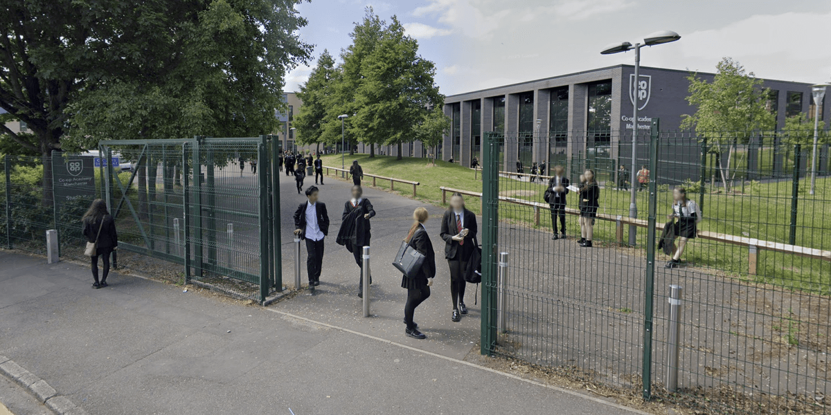 Girl, 14, charged with attempted murder after three hurt in attack at Manchester school