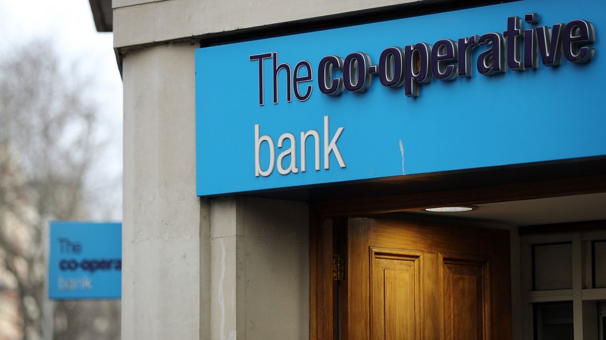 Co-op Bank branch sign