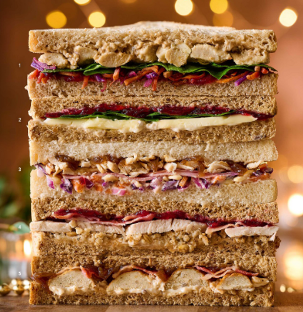 Co-op Christmas sandwiches