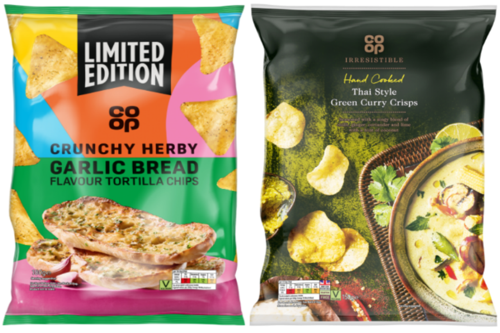 Co-op crisp range