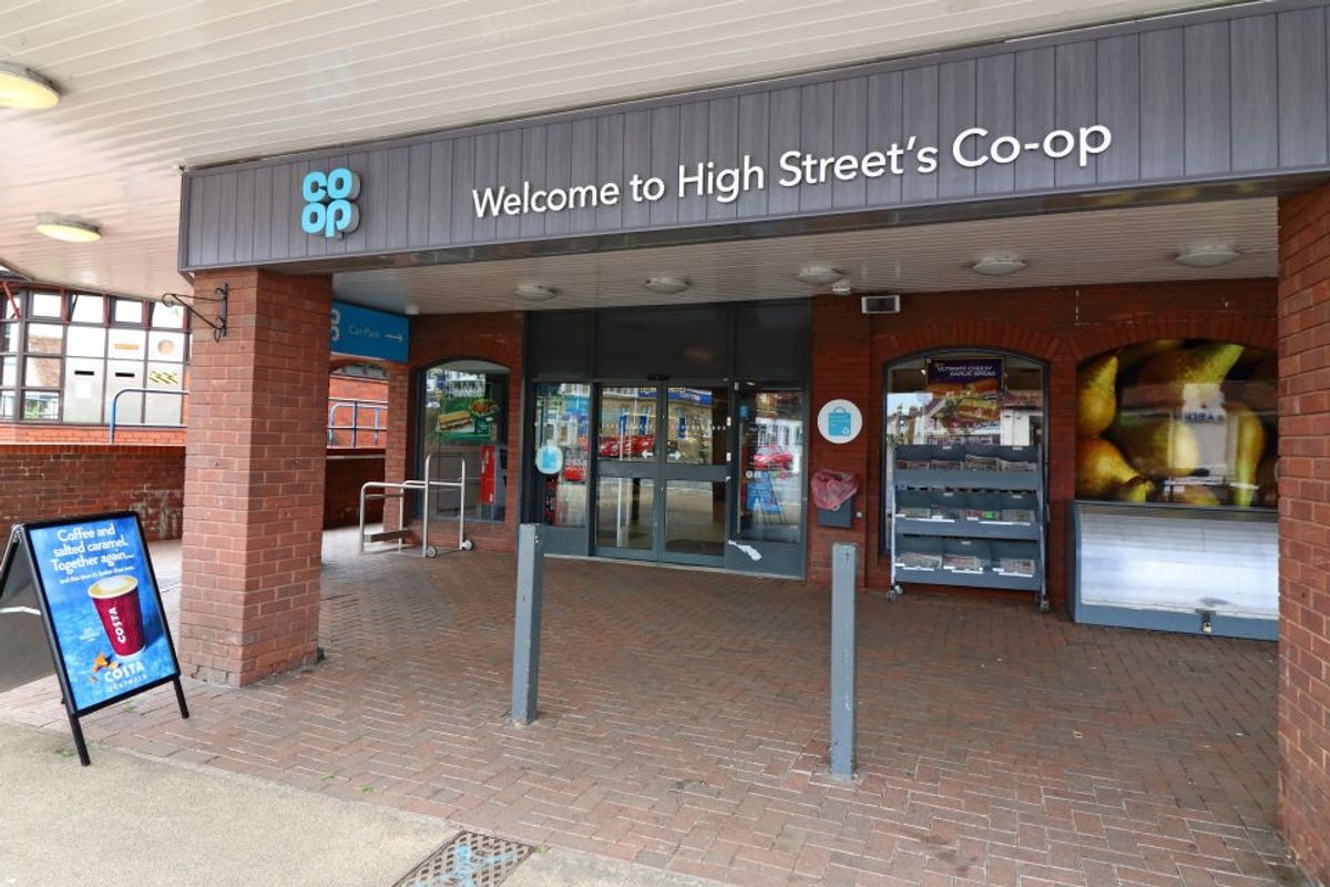 Co-op high street shop