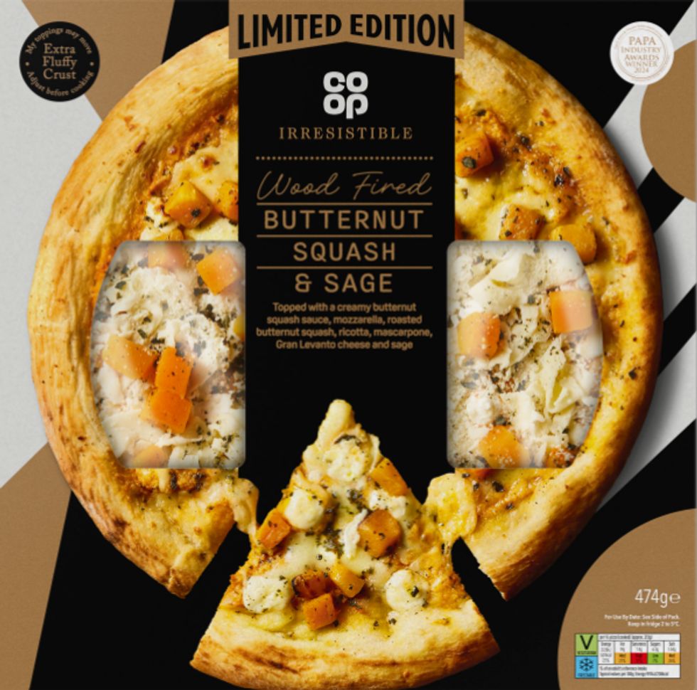 Co-op Irresistible Butternut Squash and Sage Pizza