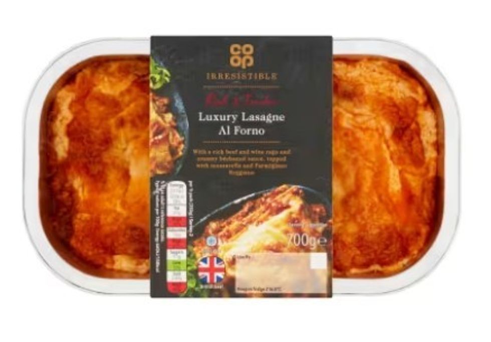 Co-op Irresistible Luxury Lasagne Al Forno 700g