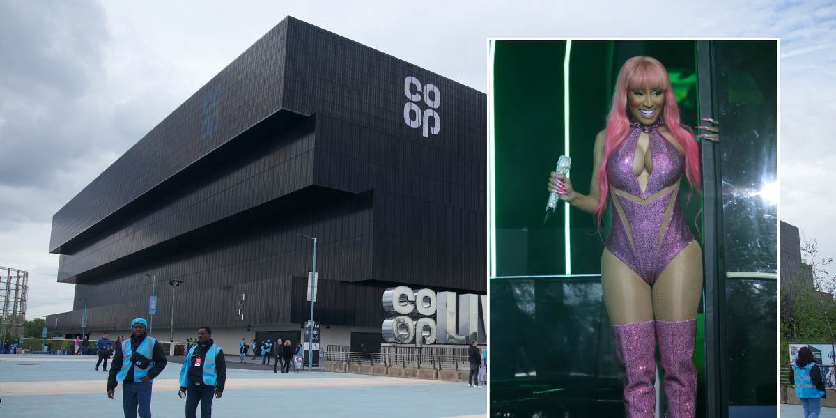 NextImg:Manchester Co-op Live: Nicki Minaj show in jeopardy after airport security delay her plane to ‘search her luggage’