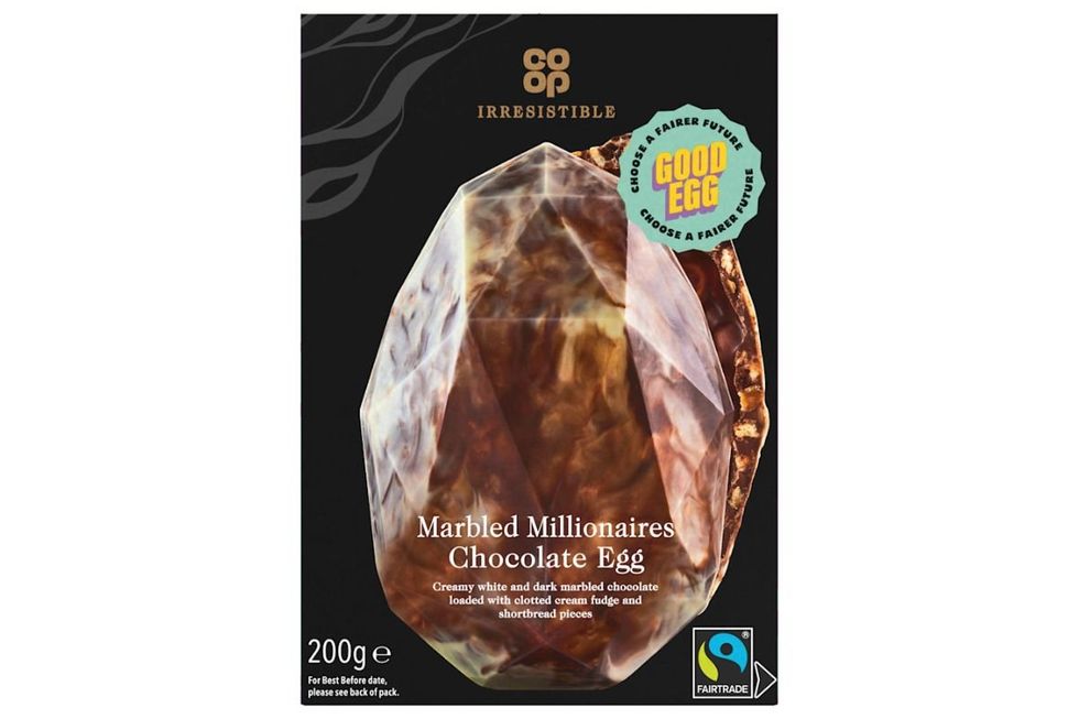 Co-Op Marbled Millionaire Chocolate Egg