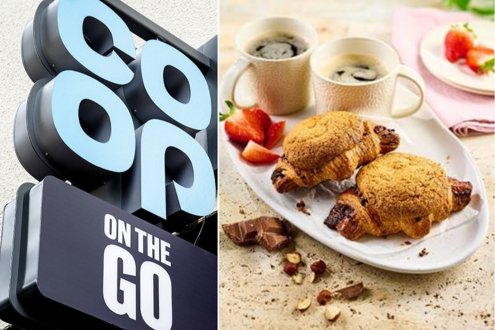 Co-op store; Co-op's Chocolate Hazelnut Cookiessant