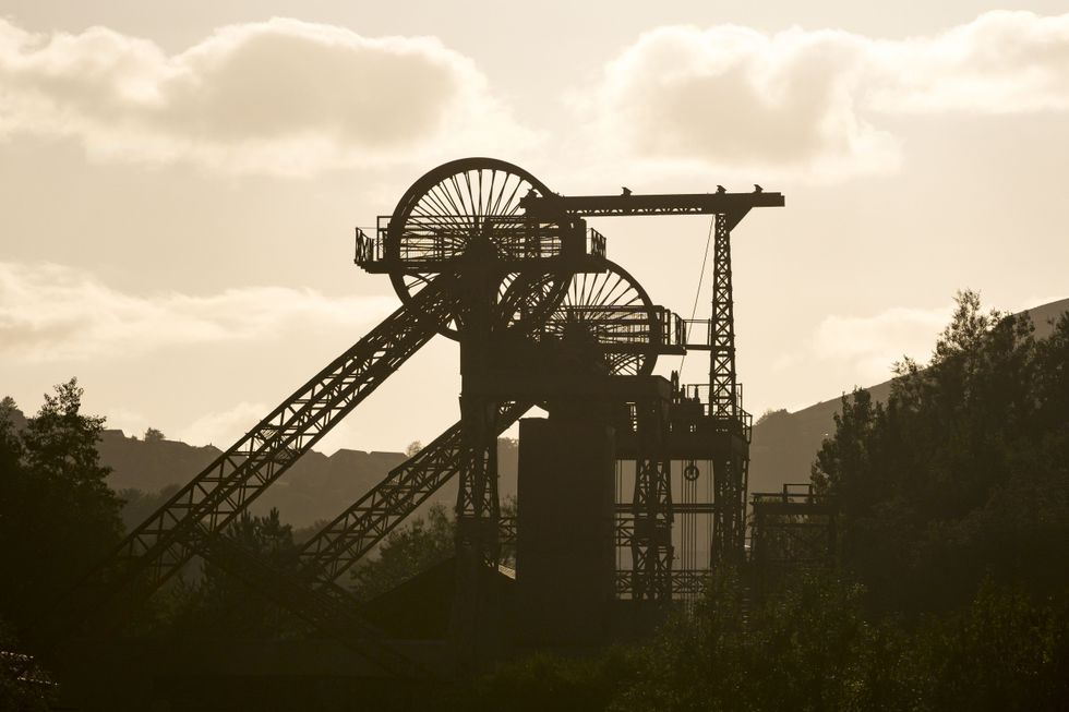 Coal mining was a major part of the UK's economy