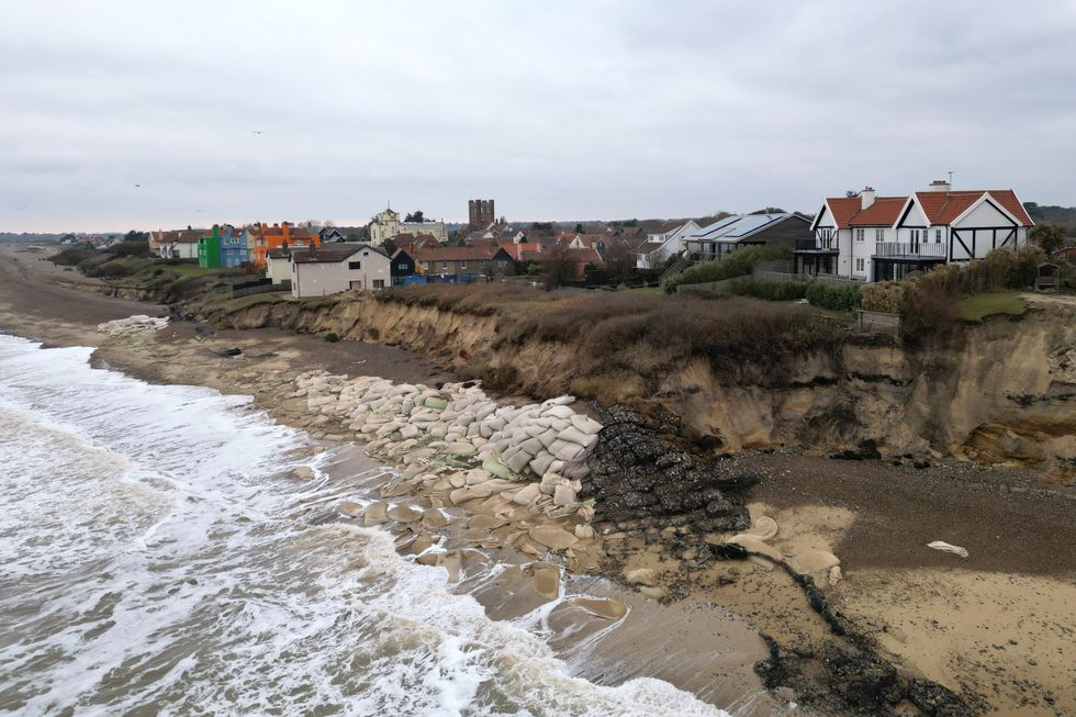 Coastal erosion