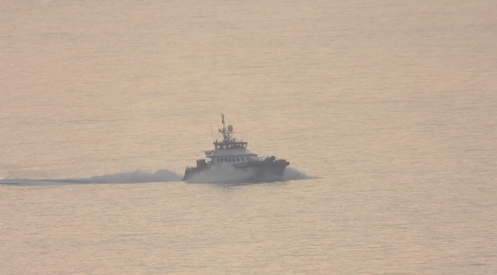 Coastguard in the English Channel