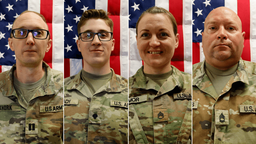 Cody Khork, Declan Coady, Nicole Amor and Noah Tietjens