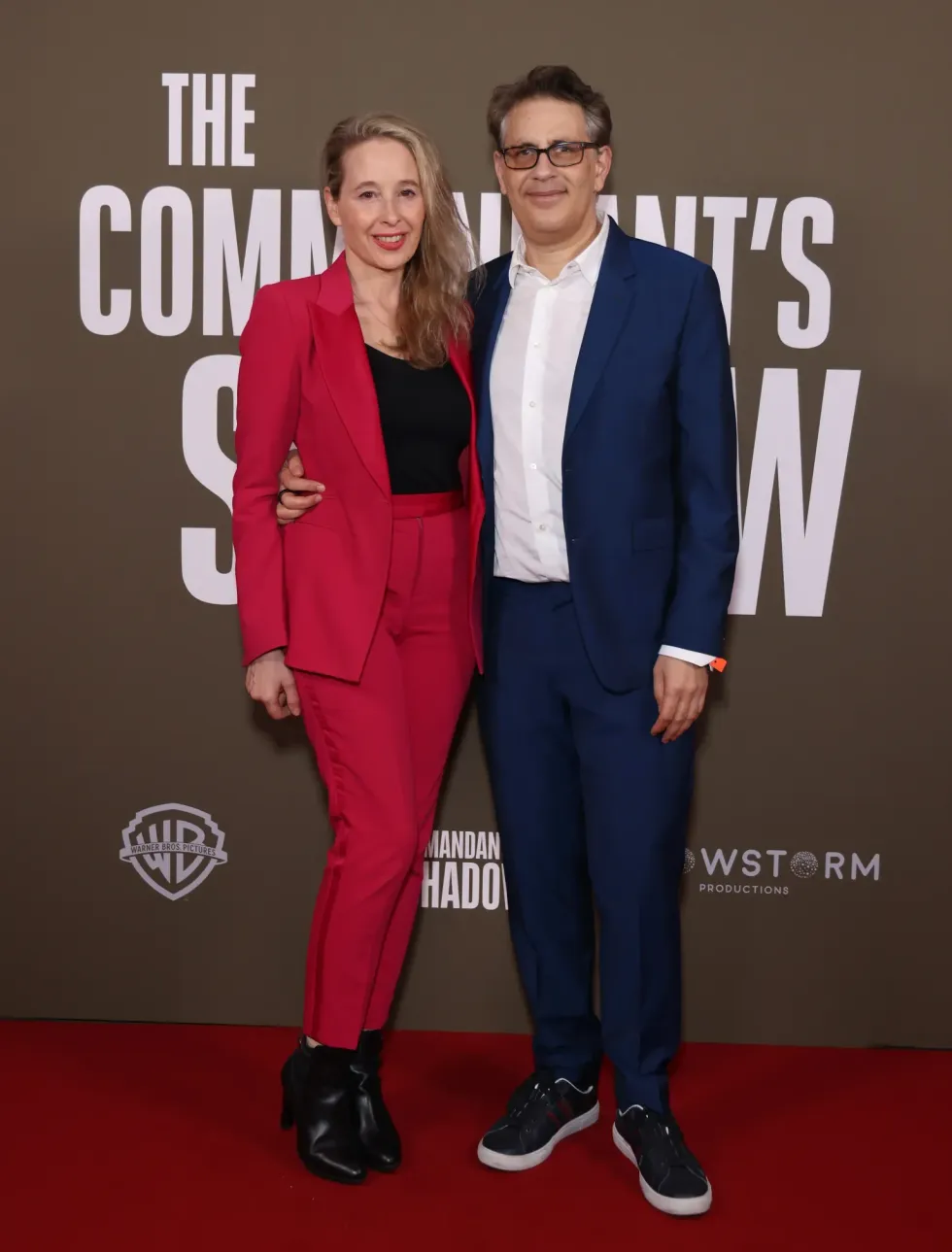 Cohen with his wife, Noreena Hertz