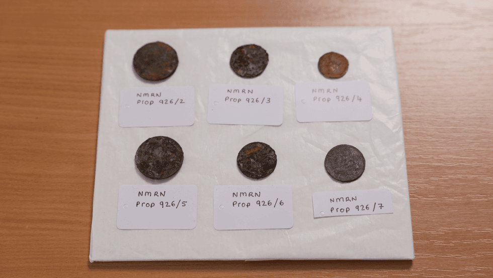 Coins and tokens dating from the nineteenth century