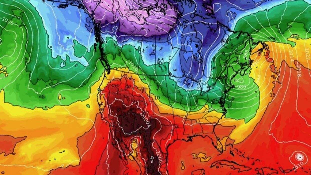 Cold front expected to clash with hot air