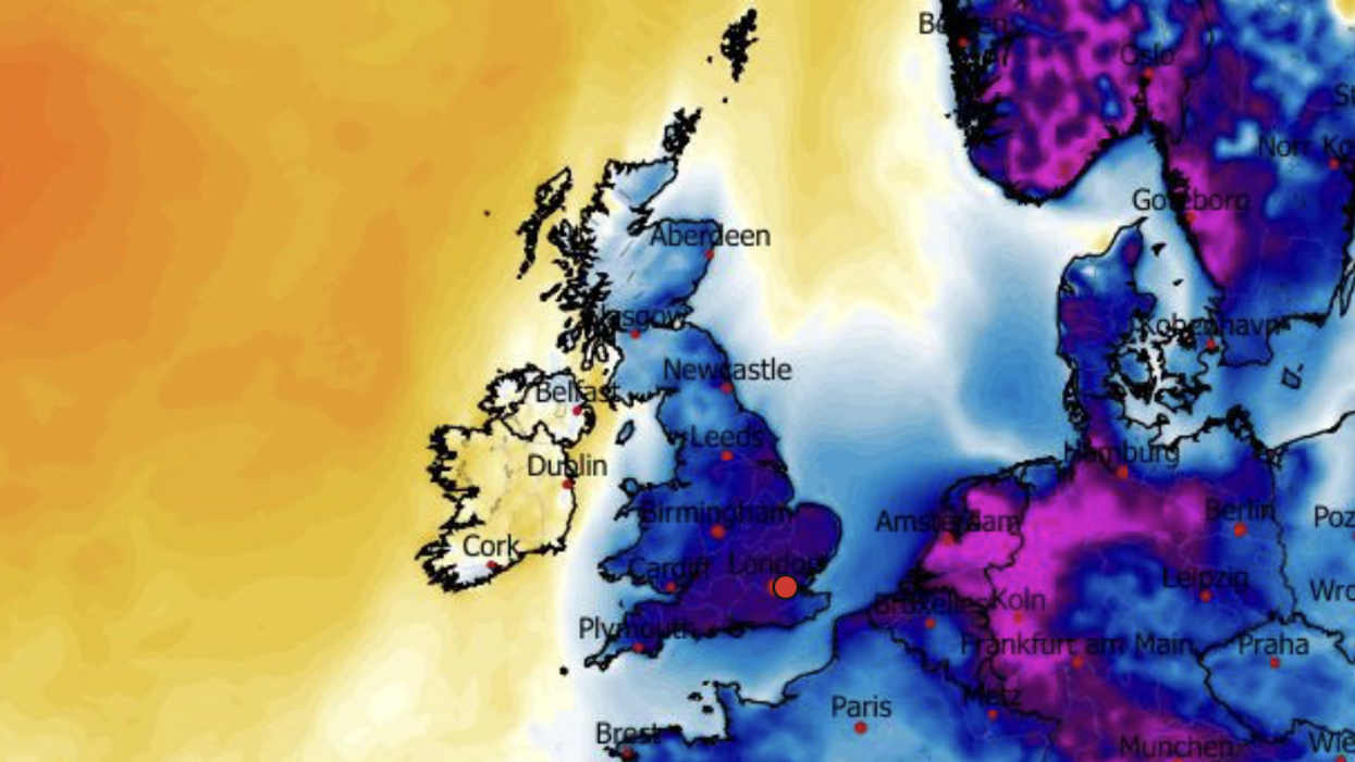 Cold moves in through the start of January