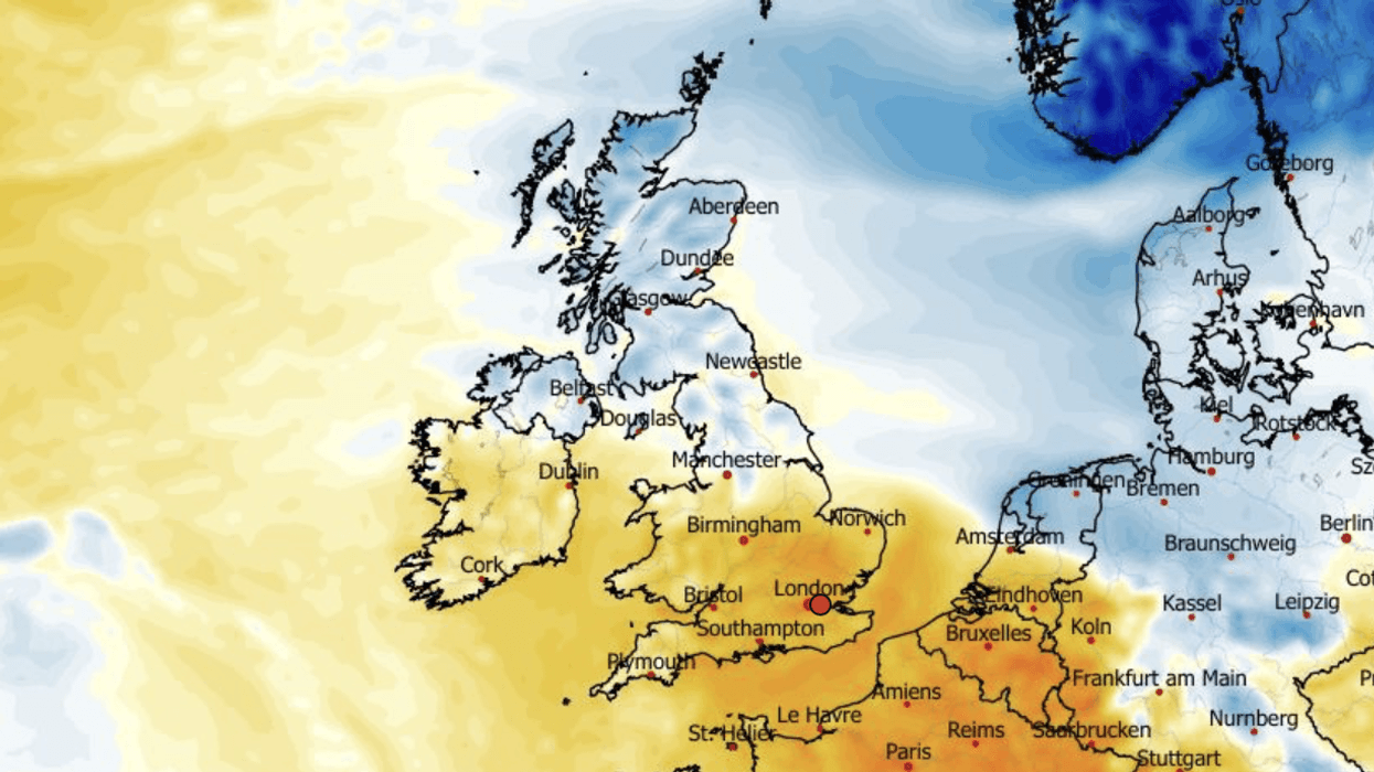 Cold north, milder south