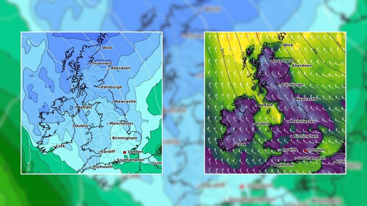 Cold weather maps