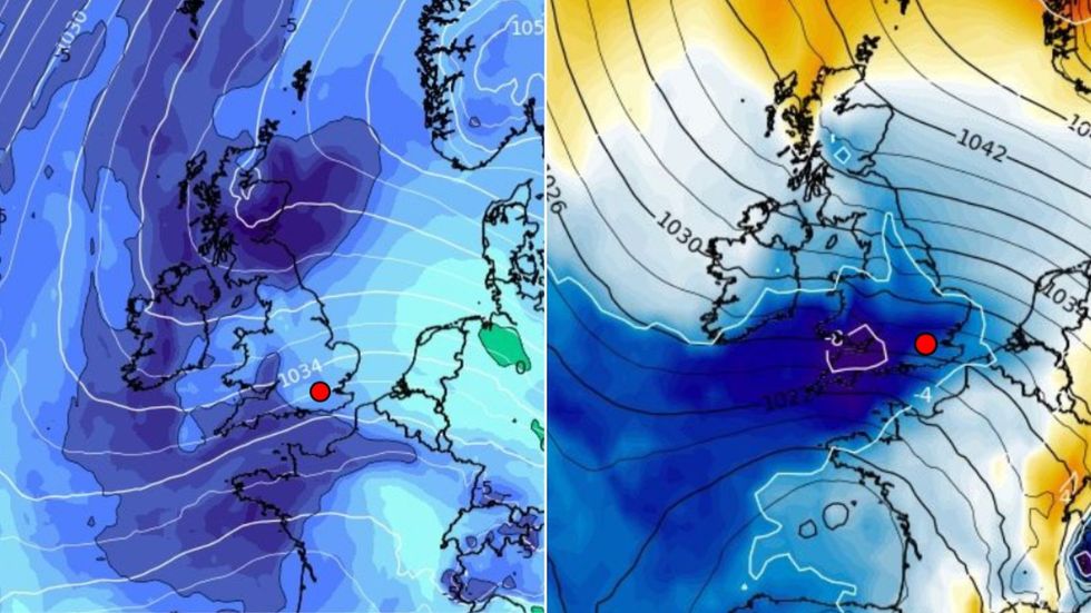 Cold weather maps