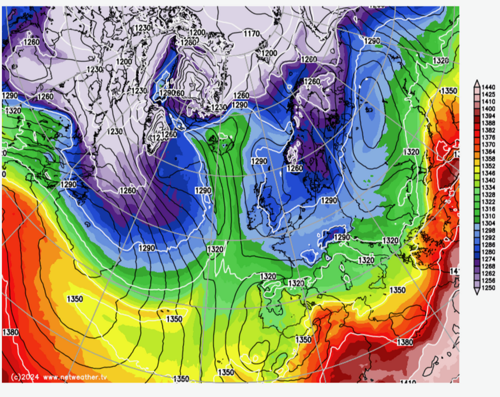 Colder air sweeps the UK